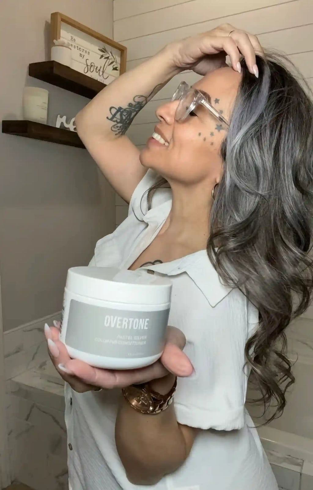 Serene Silver Color Depositing Daily Conditioner