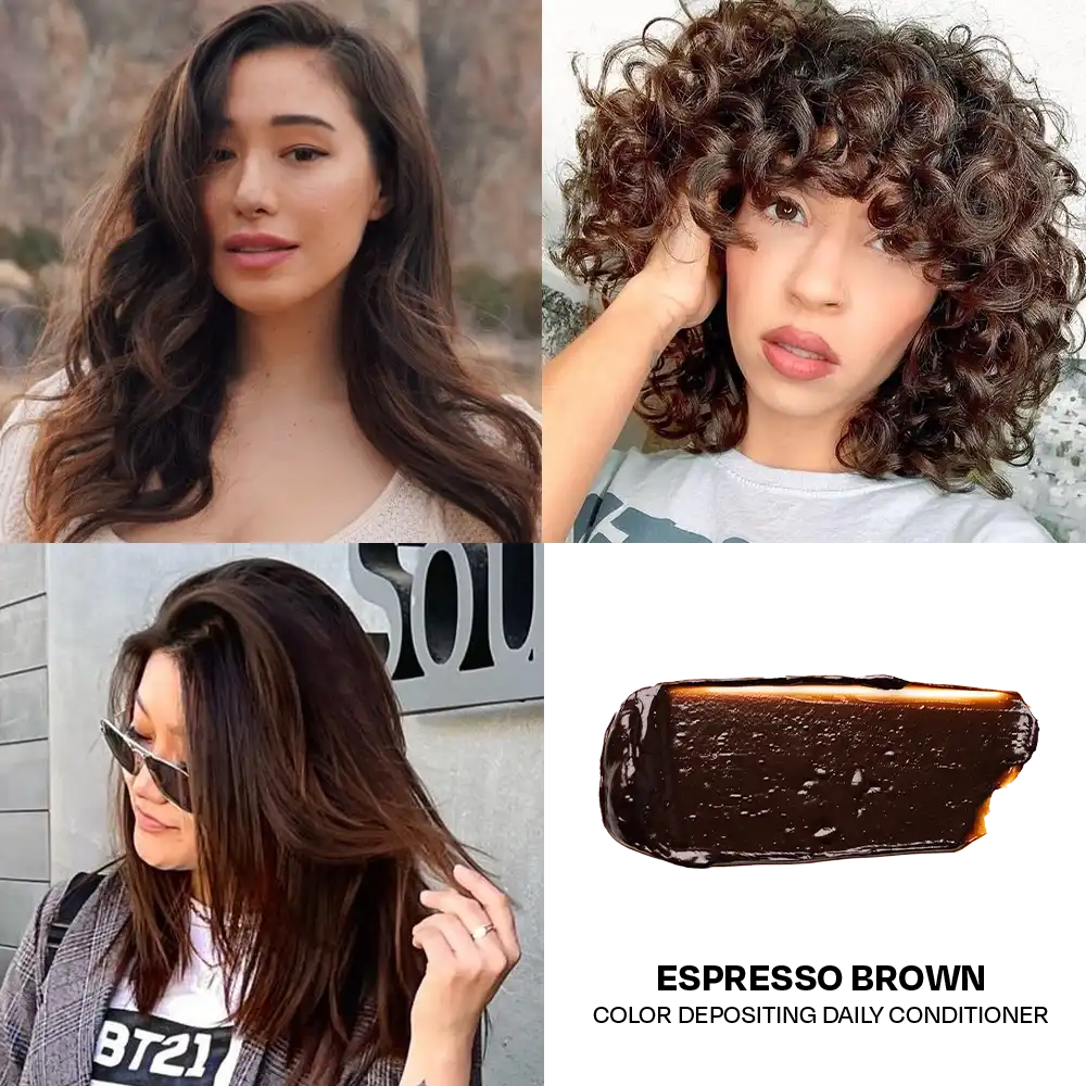 Espresso Brown Color Depositing Daily Conditioner