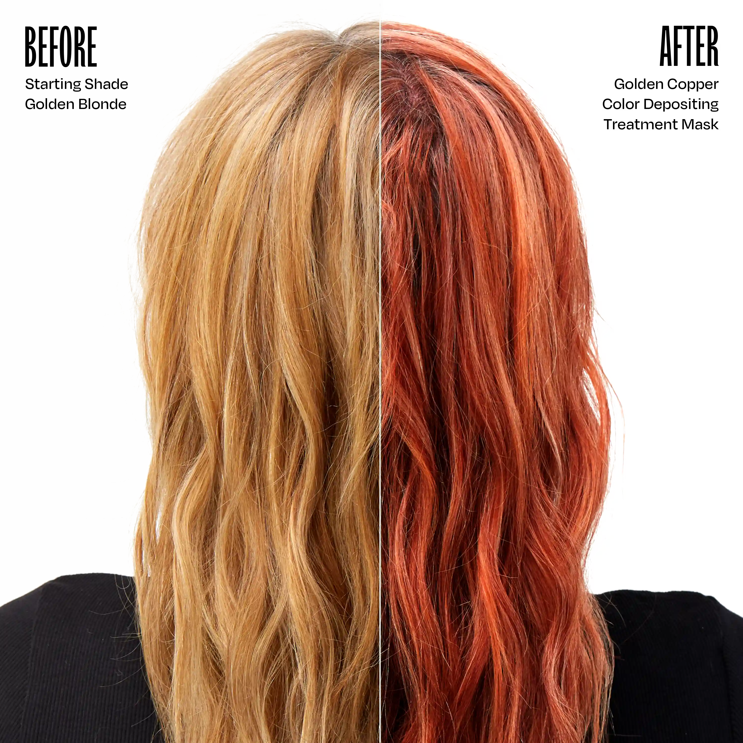Golden Copper Color Depositing Treatment Mask Secondary image