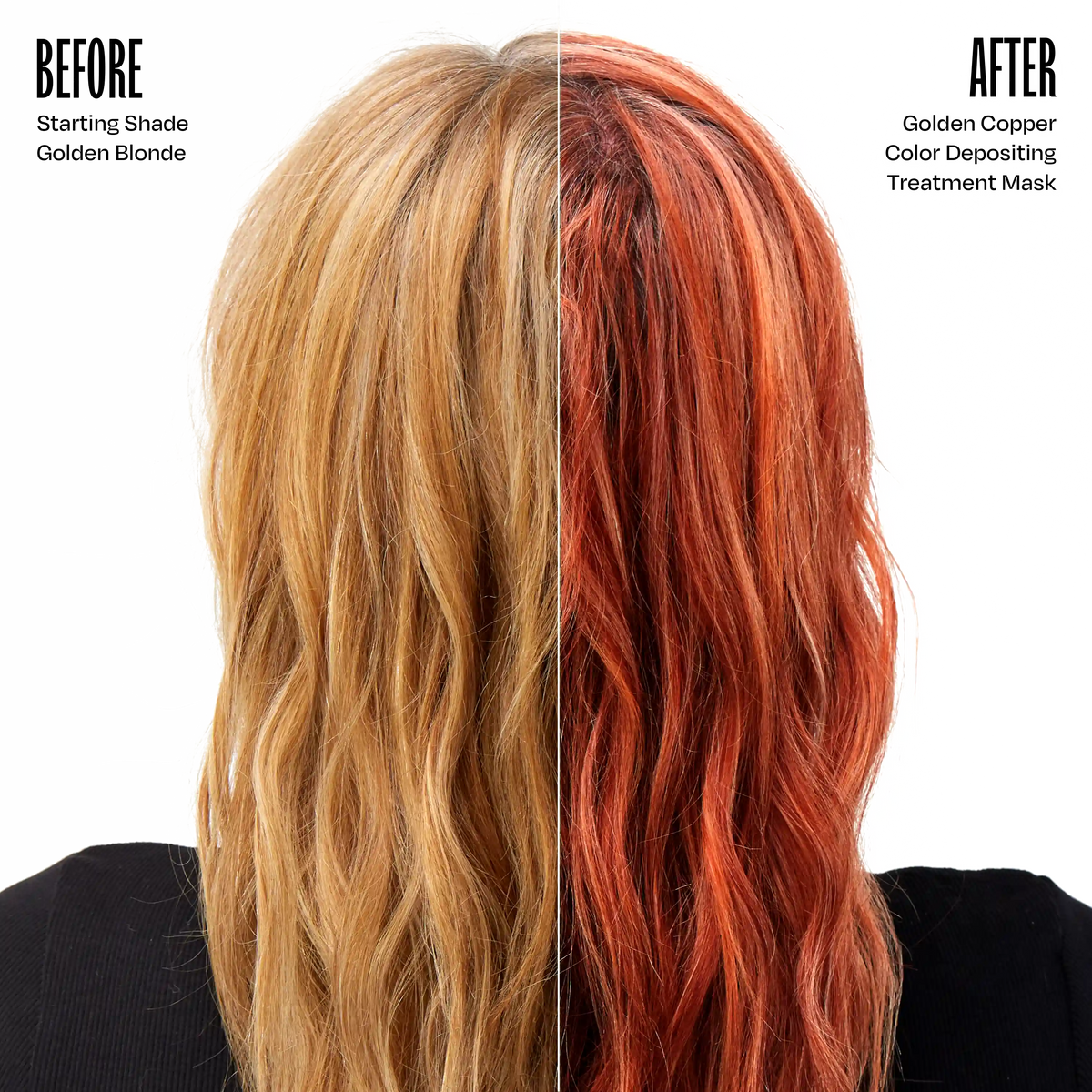 Golden Copper Color Depositing Treatment Mask