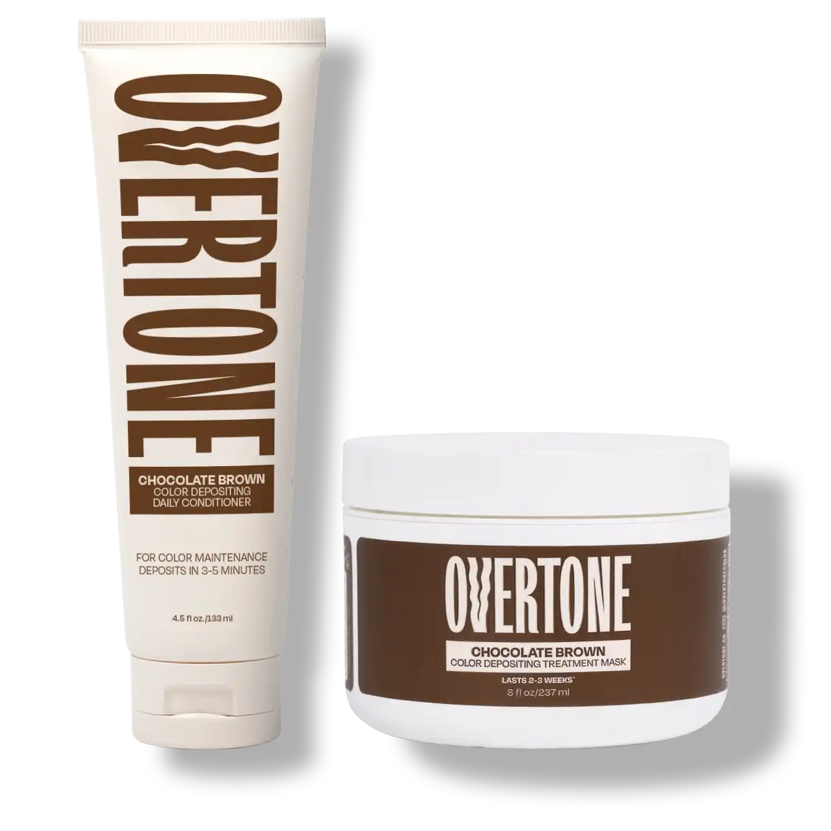 Chocolate Brown Color Depositing Treatment Mask