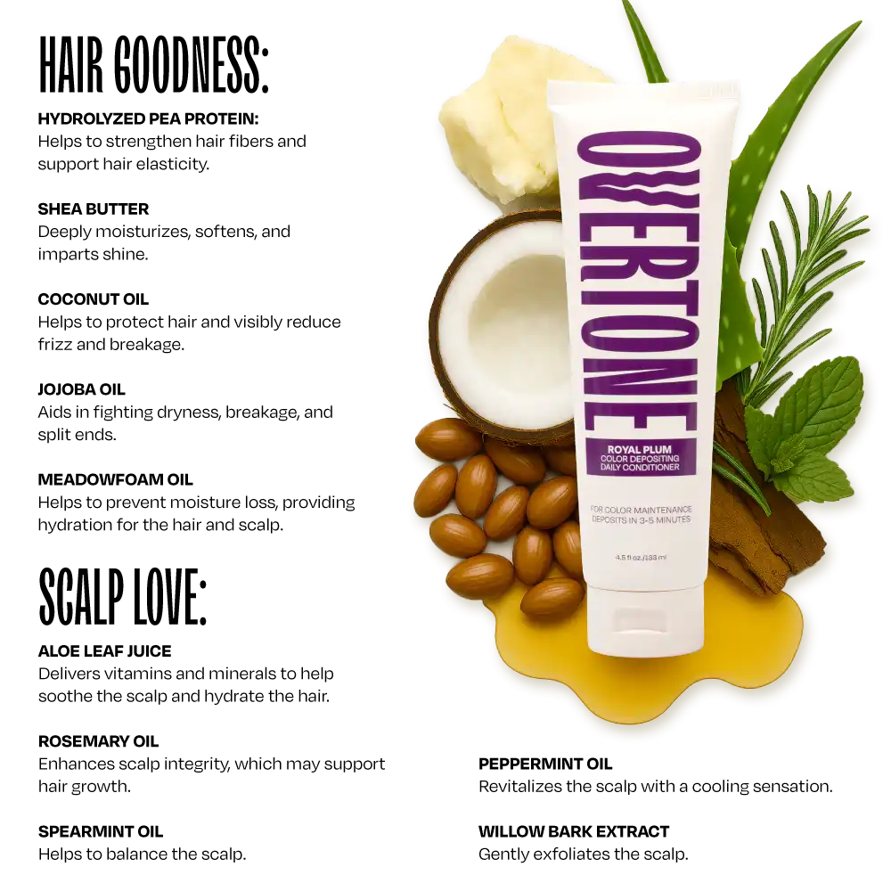 Royal Plum Color Depositing Daily Conditioner