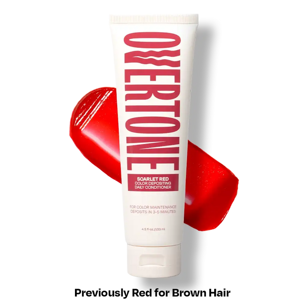 Scarlet Red Color Depositing Daily Conditioner