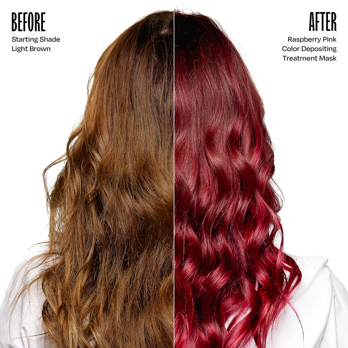 Raspberry Pink Hair Color Depositing Treatment Mask