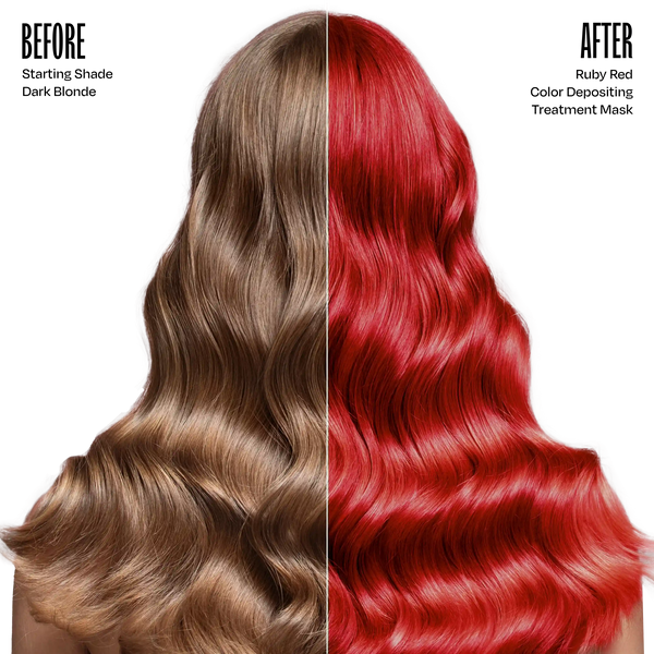 Ruby Red Color Depositing Treatment Mask