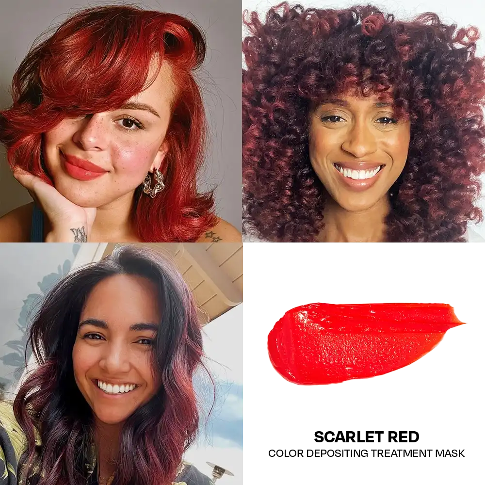 Scarlet Red Color Depositing Daily Conditioner