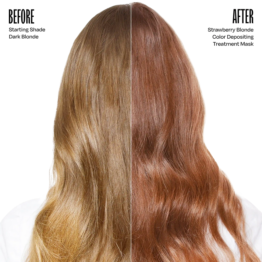Strawberry Blonde Color Depositing Treatment Mask