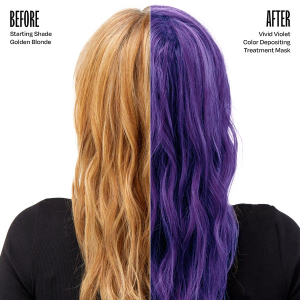 Vivid Violet Color Depositing Treatment Mask