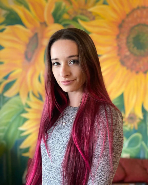 Raspberry Pink Hair Color Depositing Treatment Mask