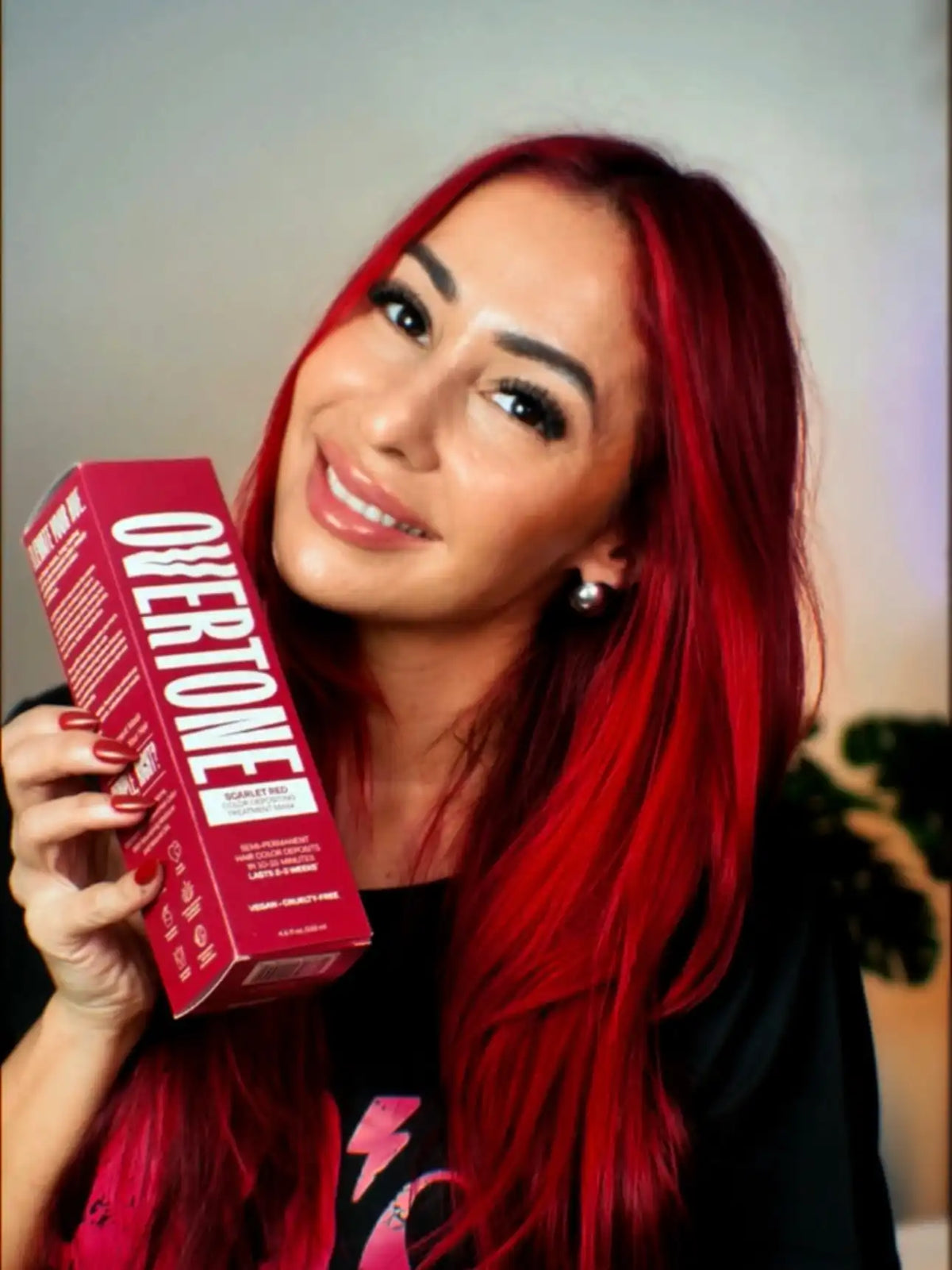 Scarlet Red Color Depositing Daily Conditioner