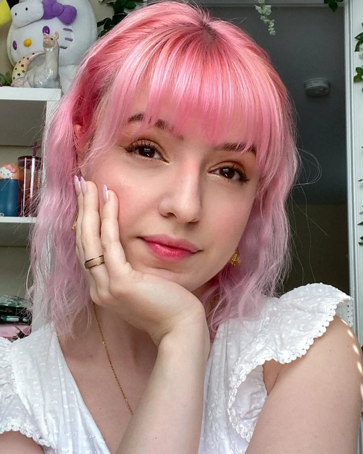 Cotton Candy Pink Color Depositing Treatment Mask